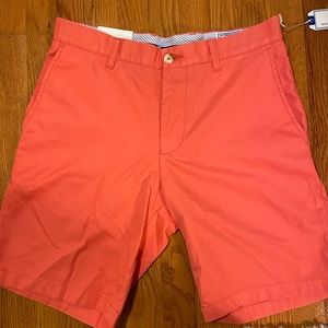 NWT Southern Tide Sunset Coral Shorts W 32